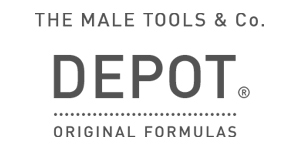 black and white depot logo