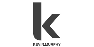 black and white k murphy logo